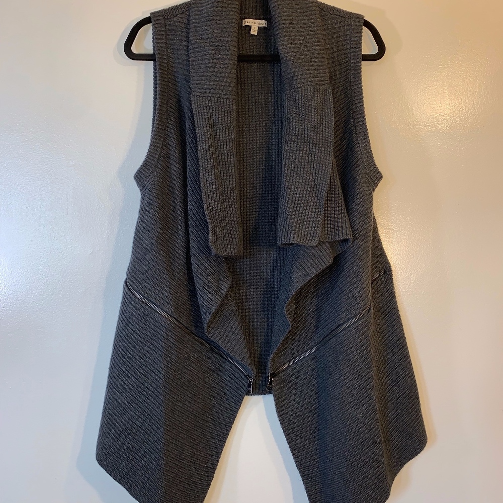 Calvin Klein dark gray sweater vest - Size L